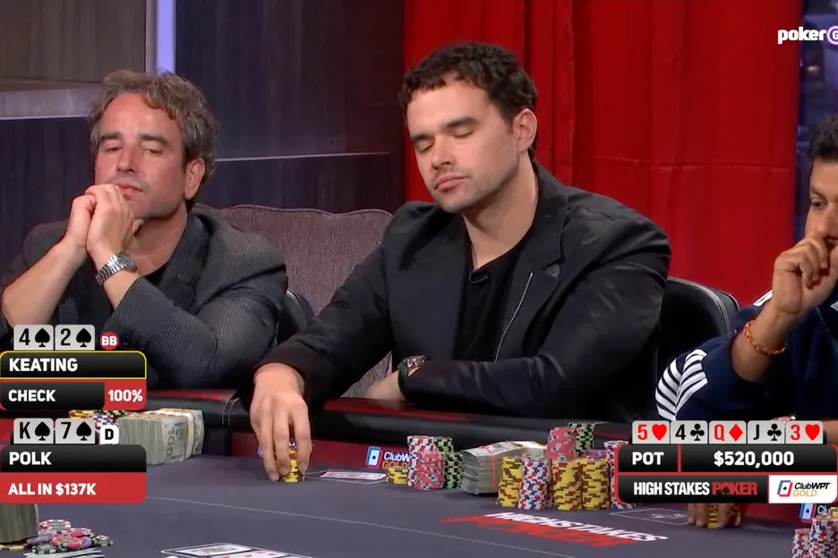 alan keating at the poker table