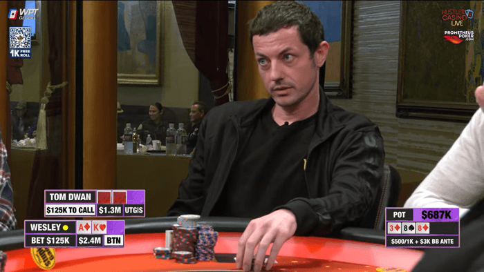 tom dwan at the poker table