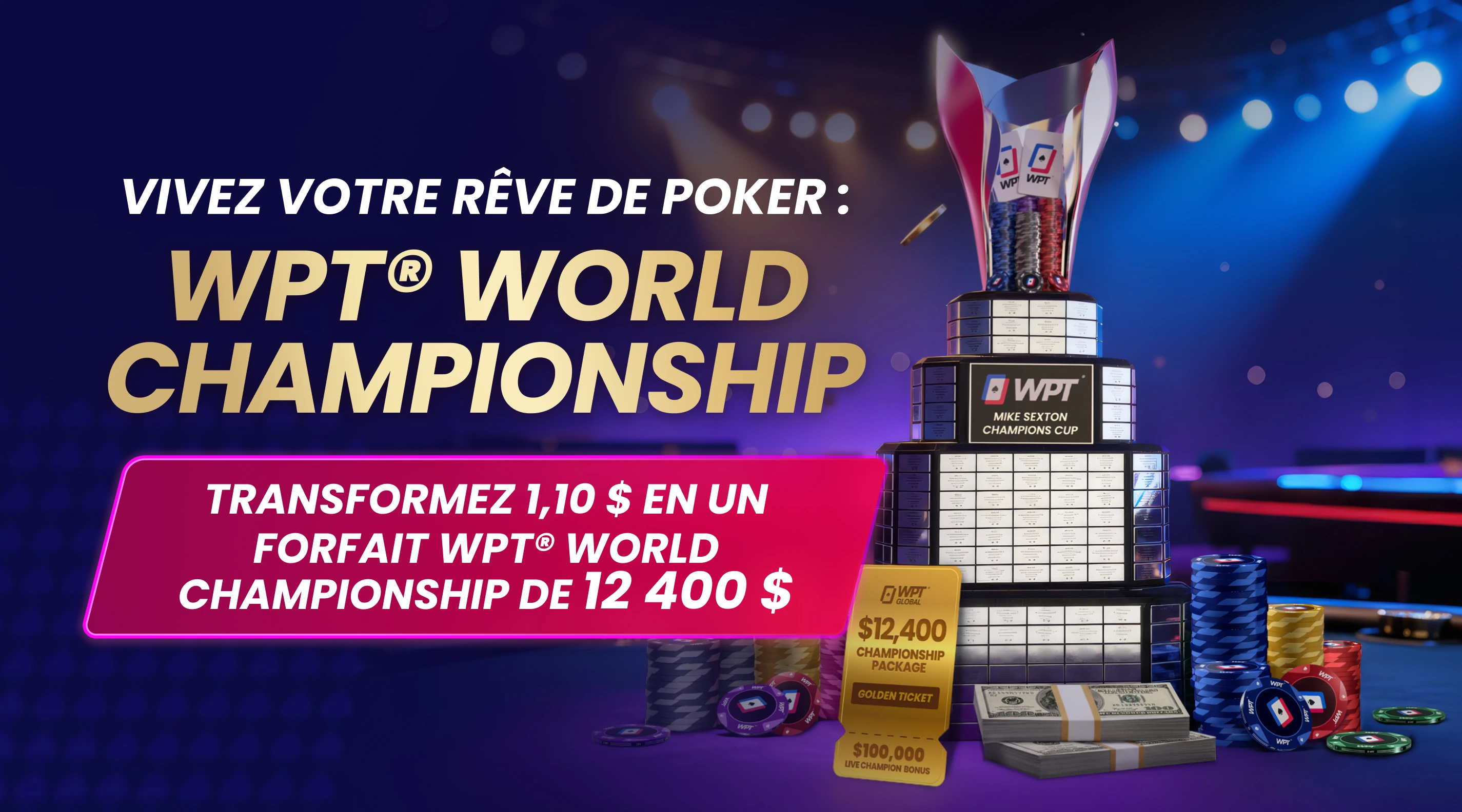 WPT World Championship à Las Vegas