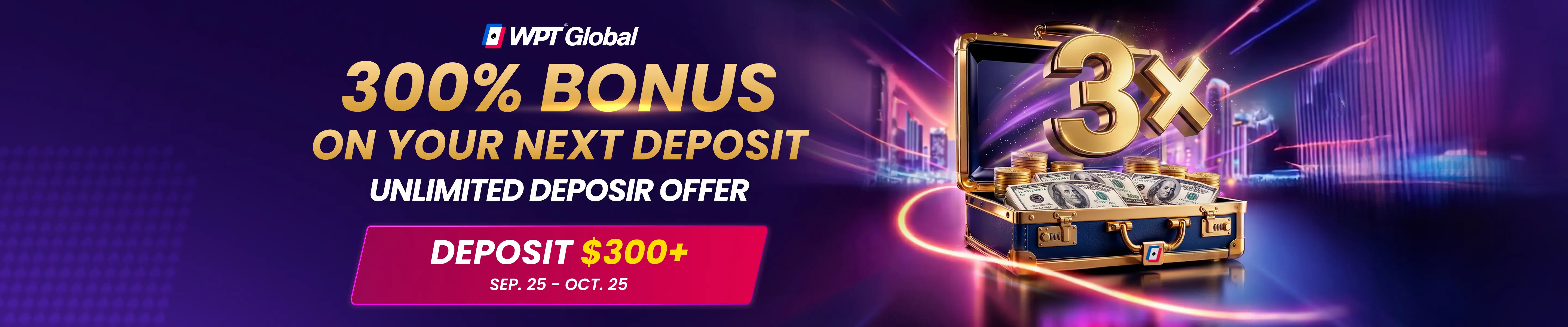 Golden September Deposit Offer