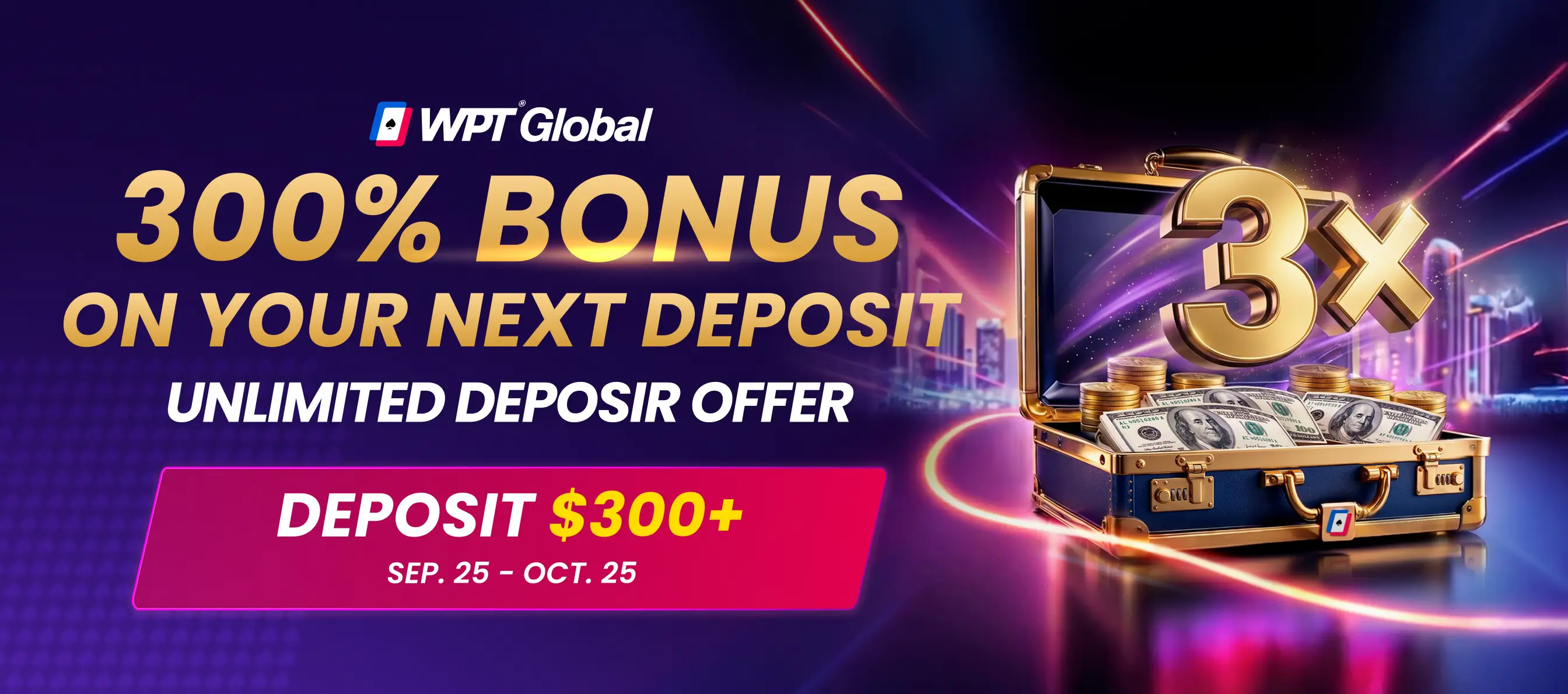 Golden September Deposit Offer