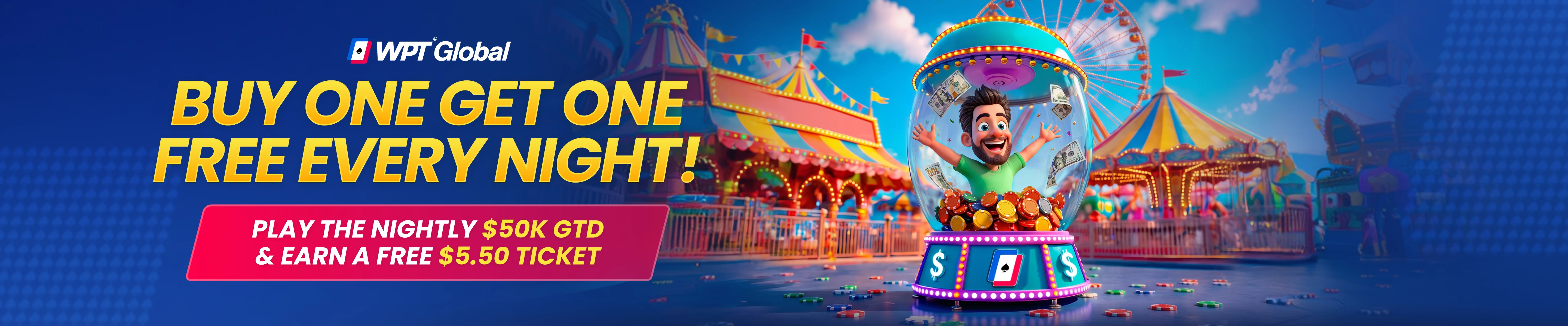 Buy One Get One Free Every Night!
