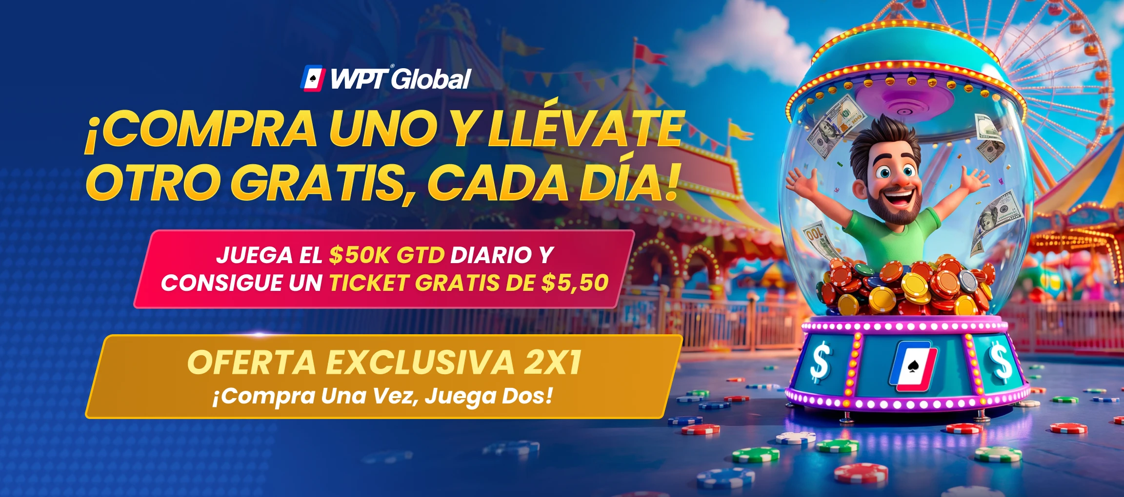 ¡Compra Uno y Llévate Otro Gratis, Cada Día!