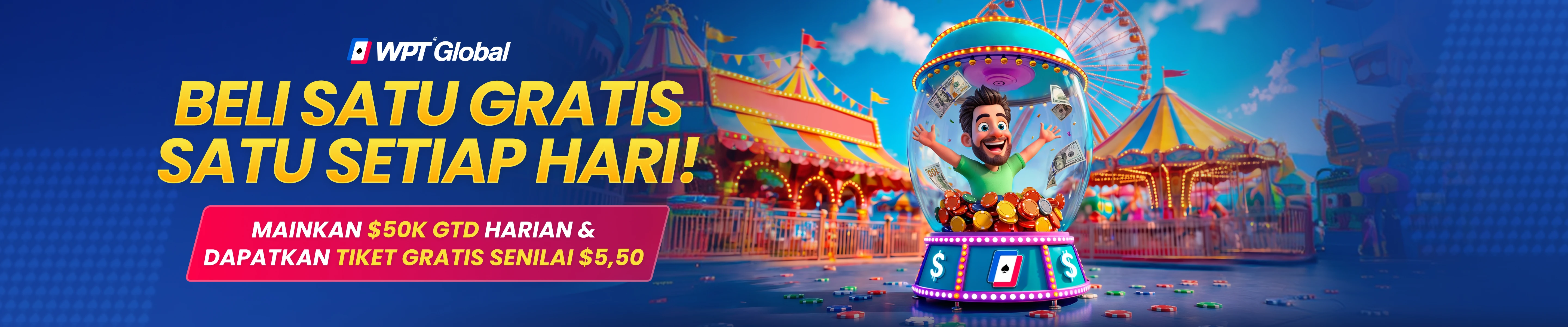 Beli 1, Gratis 1 Setiap Malam!