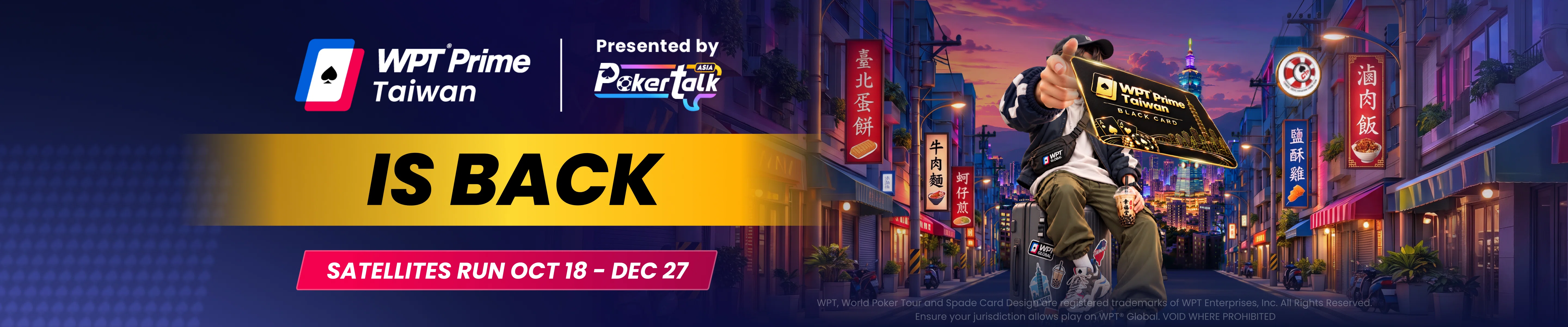 WPT® Prime Taiwan Online Satellite