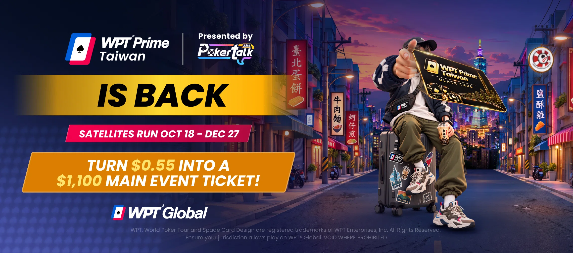 WPT® Prime Taiwan Online Satellite