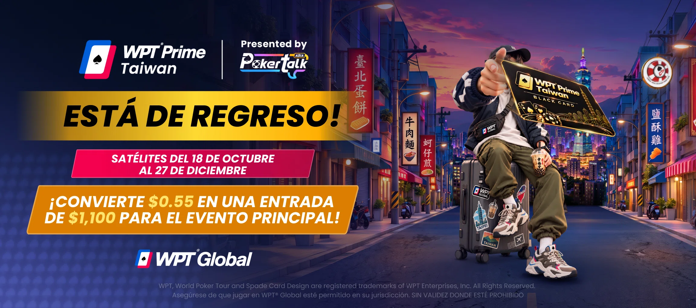 WPT® Prime Taiwan Online Satellite