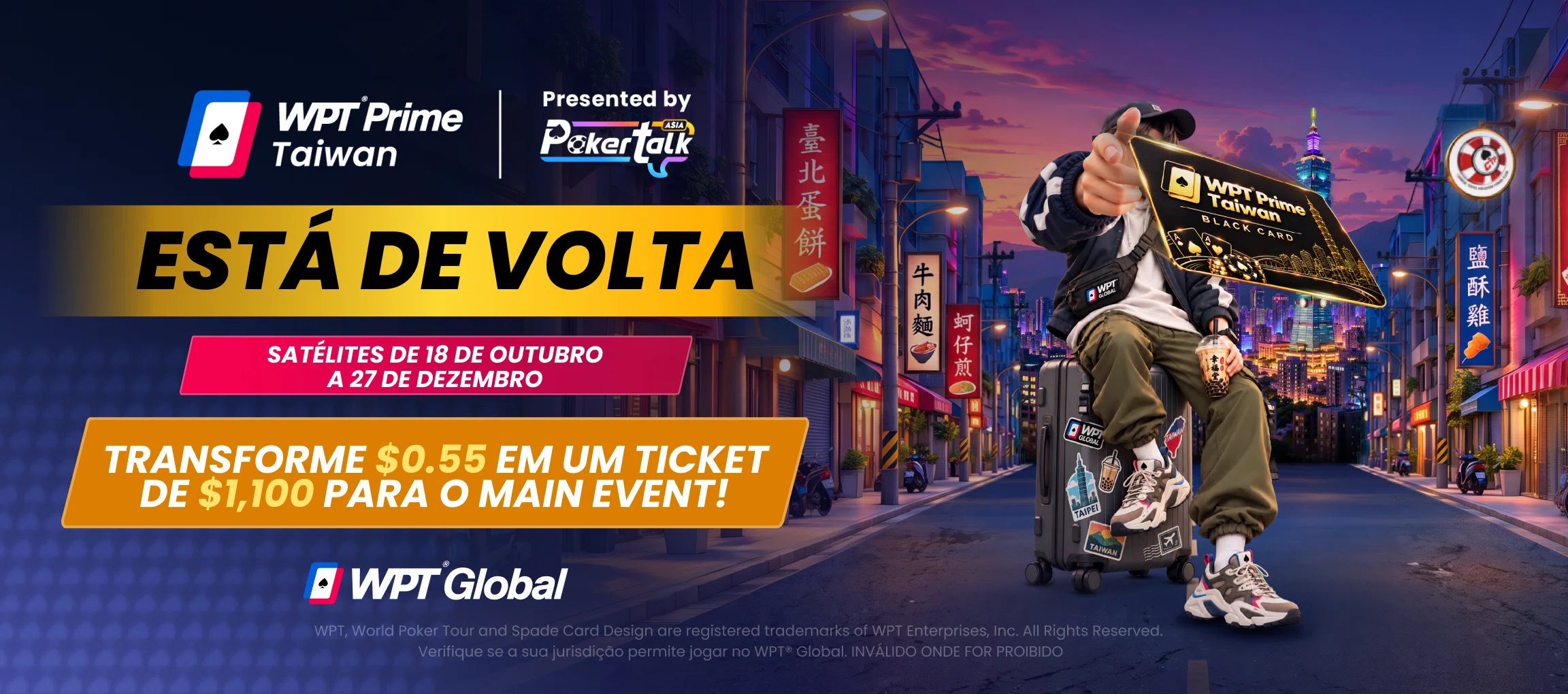 WPT® Prime Taiwan Online Satellite