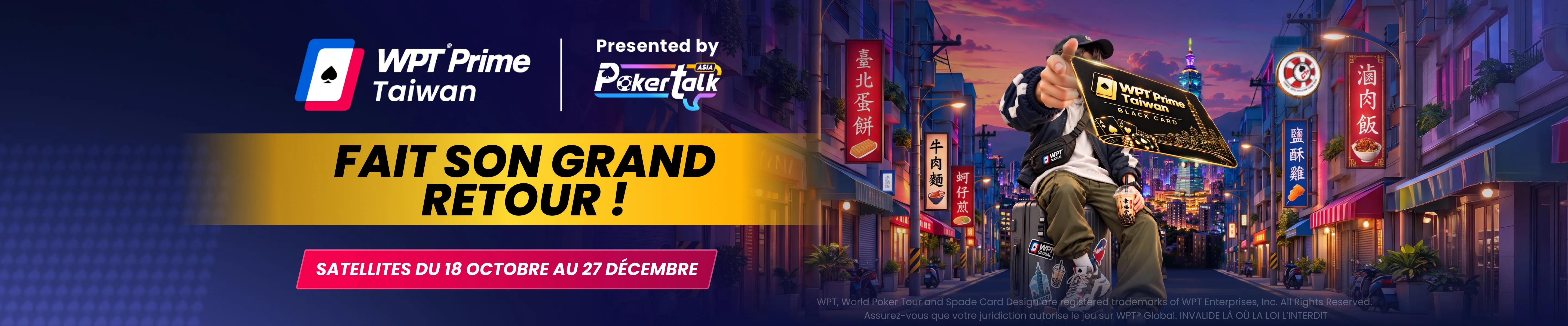 WPT® Prime Taiwan Online Satellite