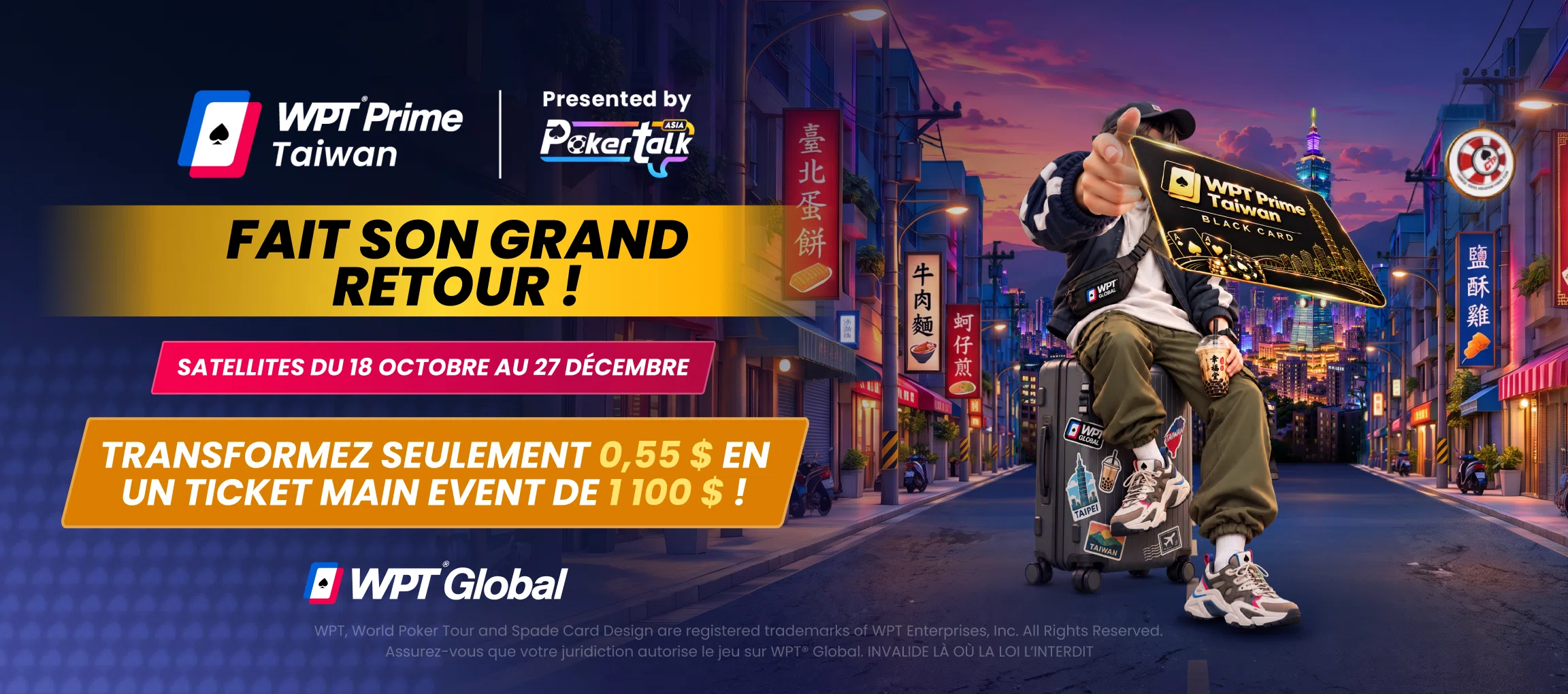 WPT® Prime Taiwan Online Satellite