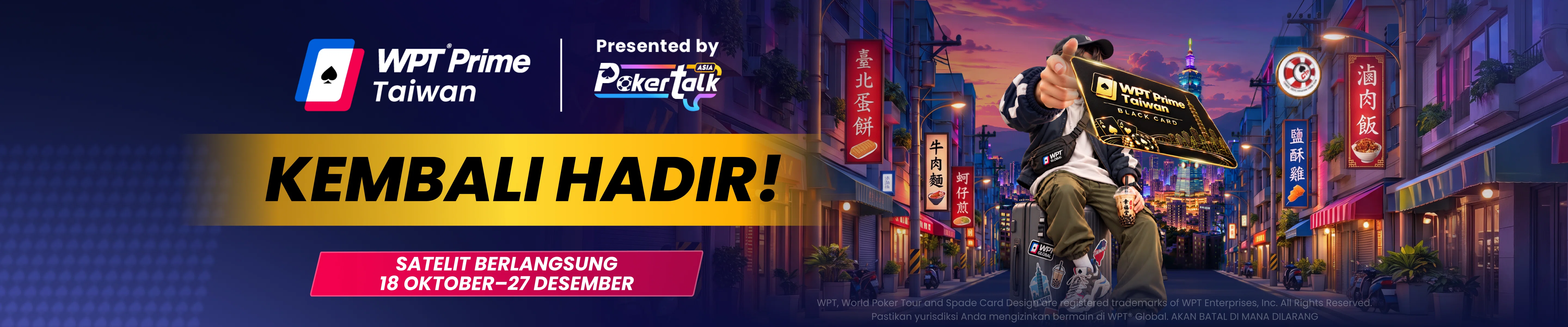 WPT® Prime Taiwan Online Satellite