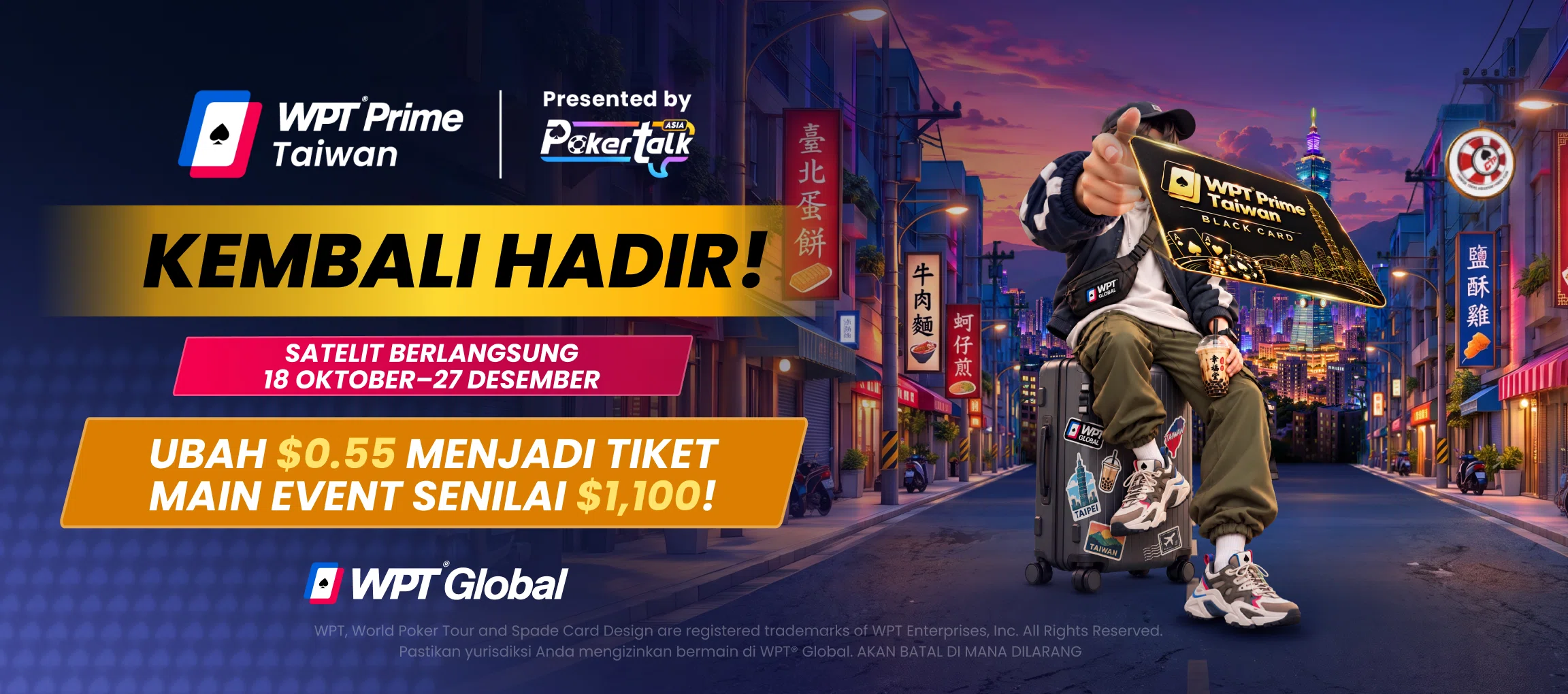 WPT® Prime Taiwan Online Satellite