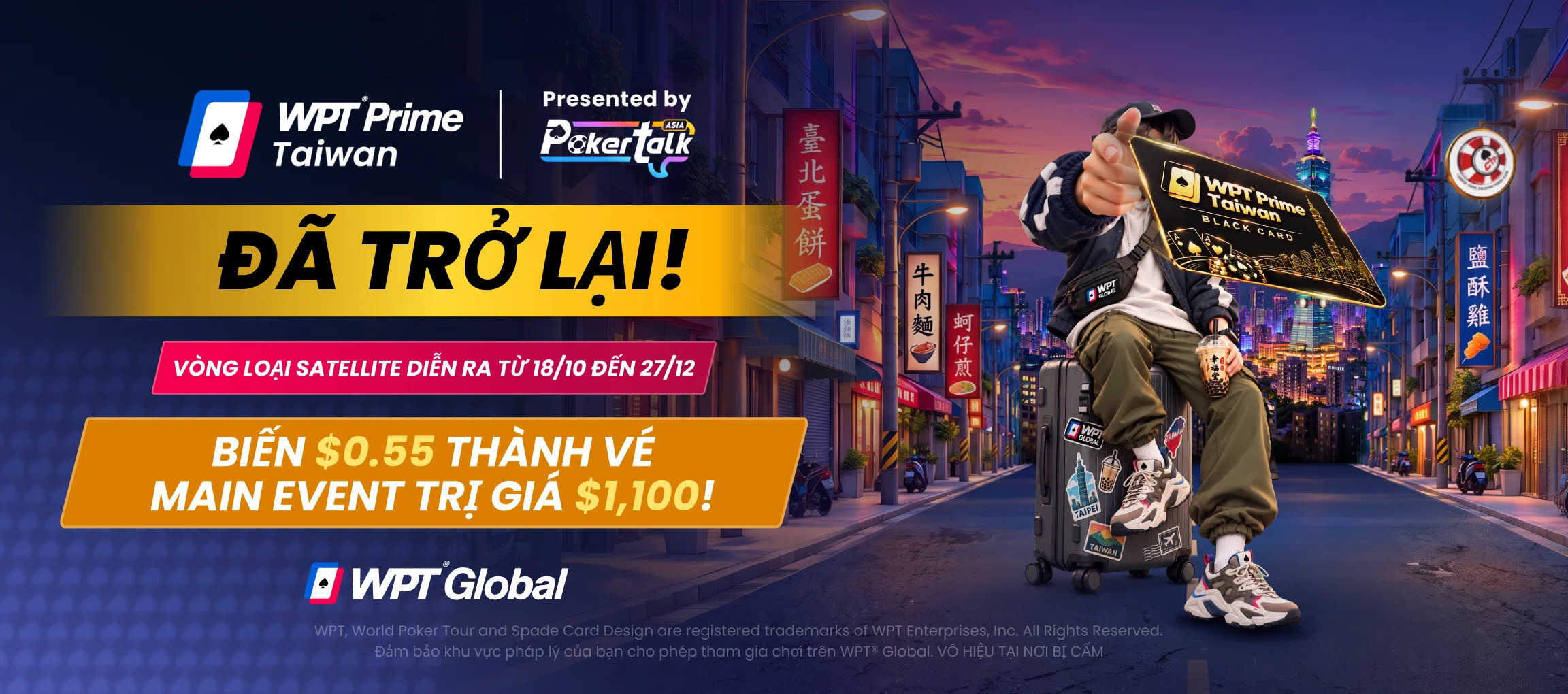 WPT® Prime Taiwan Online Satellite
