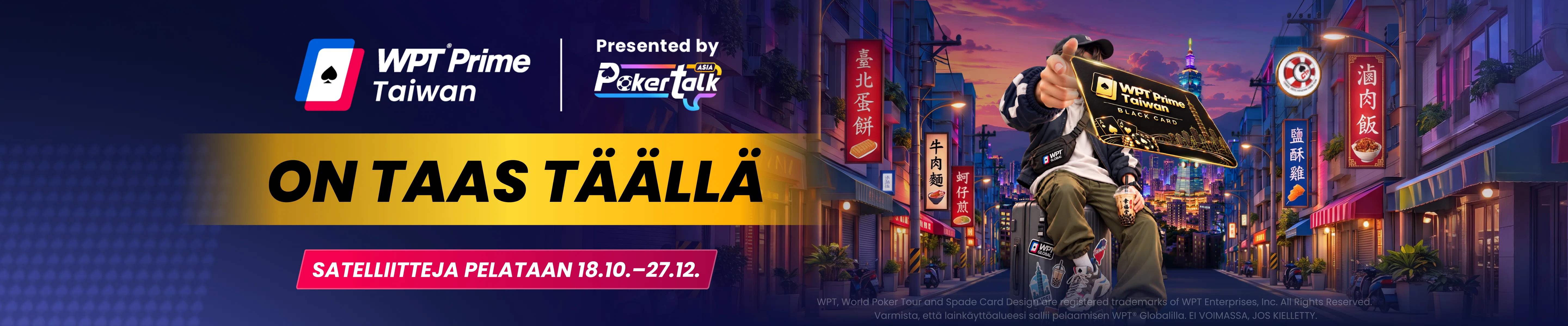 WPT® Prime Taiwan Online Satellite