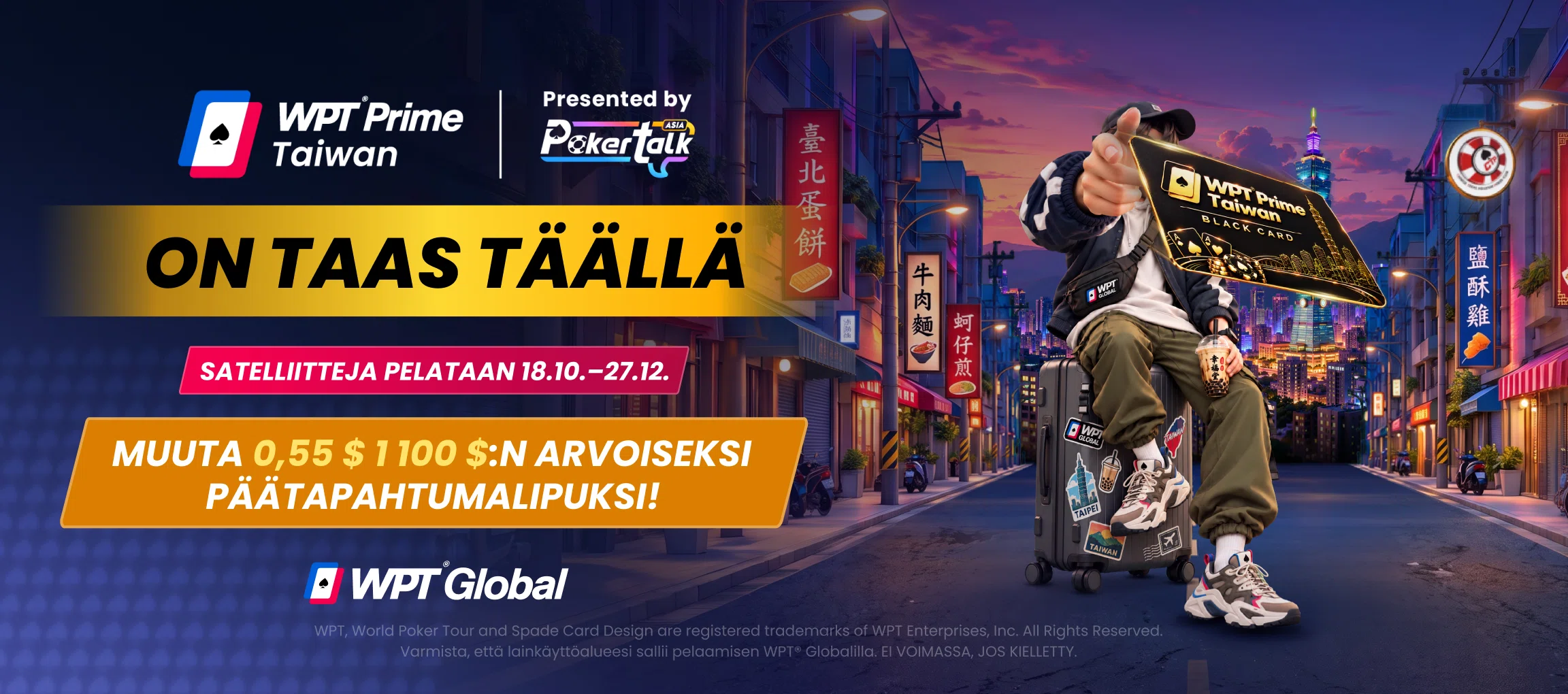 WPT® Prime Taiwan Online Satellite