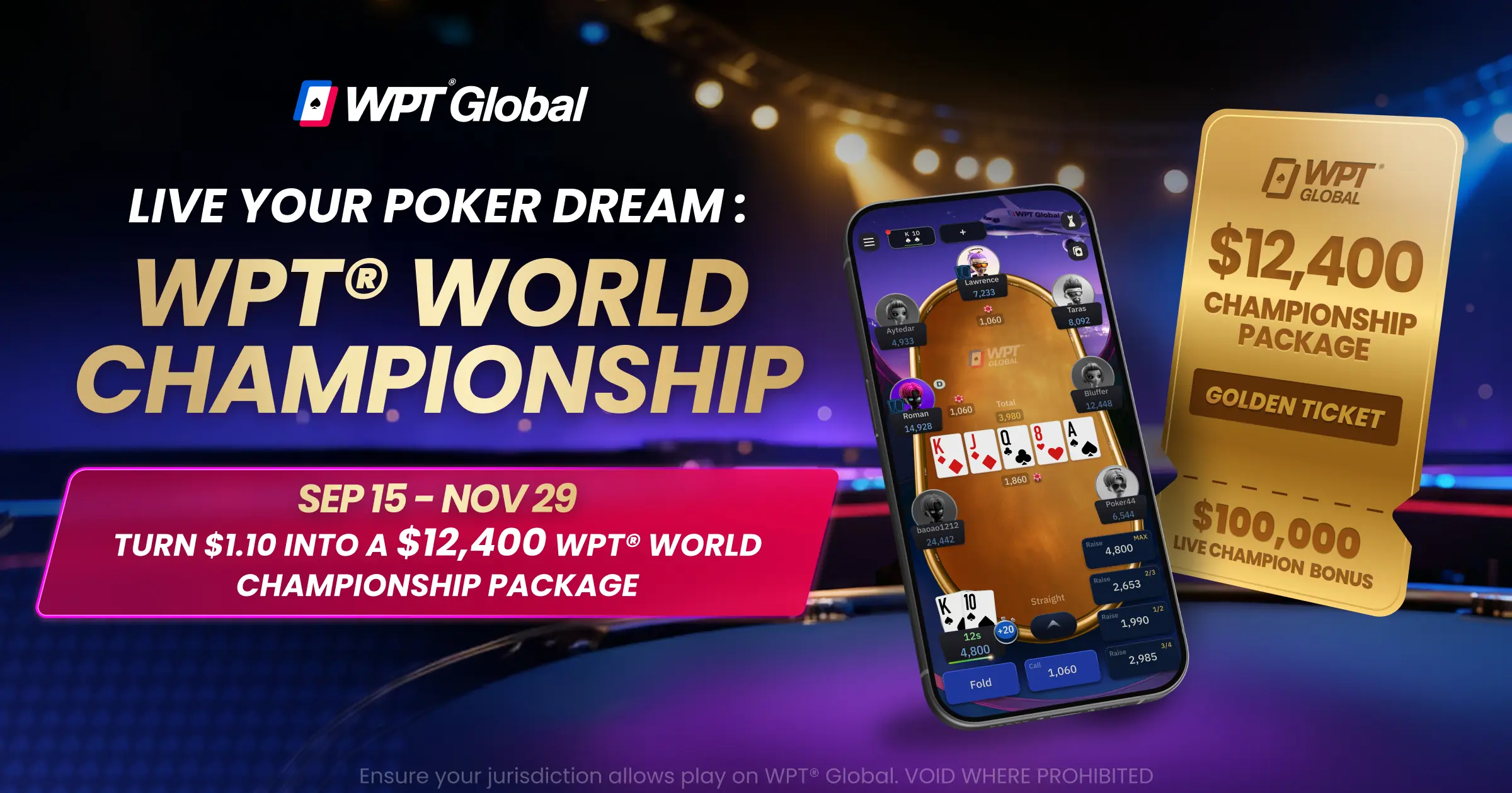 How to Qualify for the WPT® World Championship 2026: Every Route In