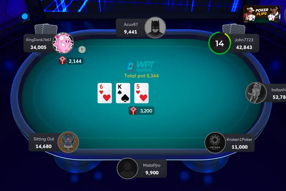 wpt global table gameplay