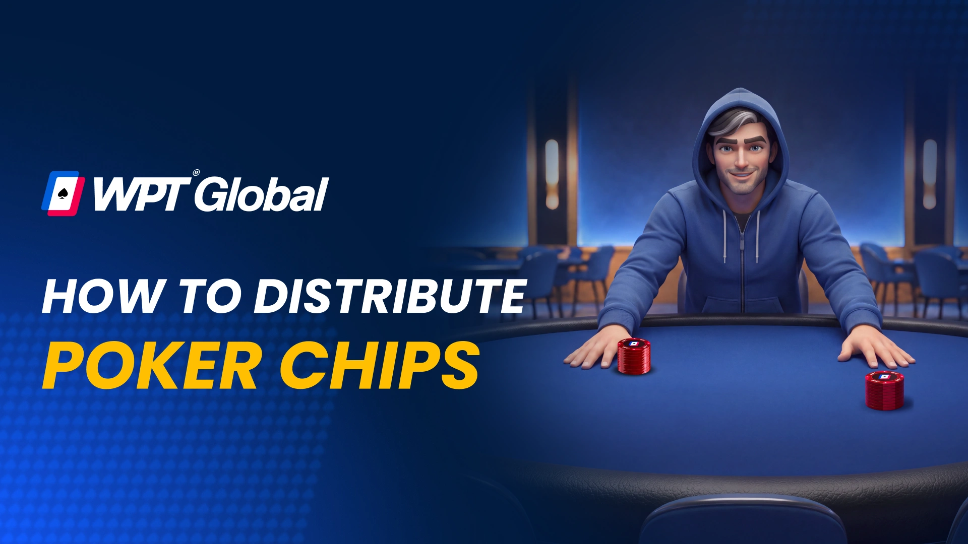 how to distribute poker chips