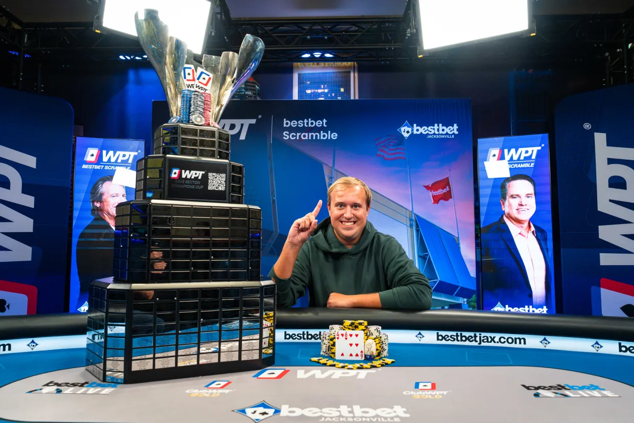 From a $580 Satellite to a WPT® Title: Blake Ellinghaus Wins the bestbet Scramble Championship