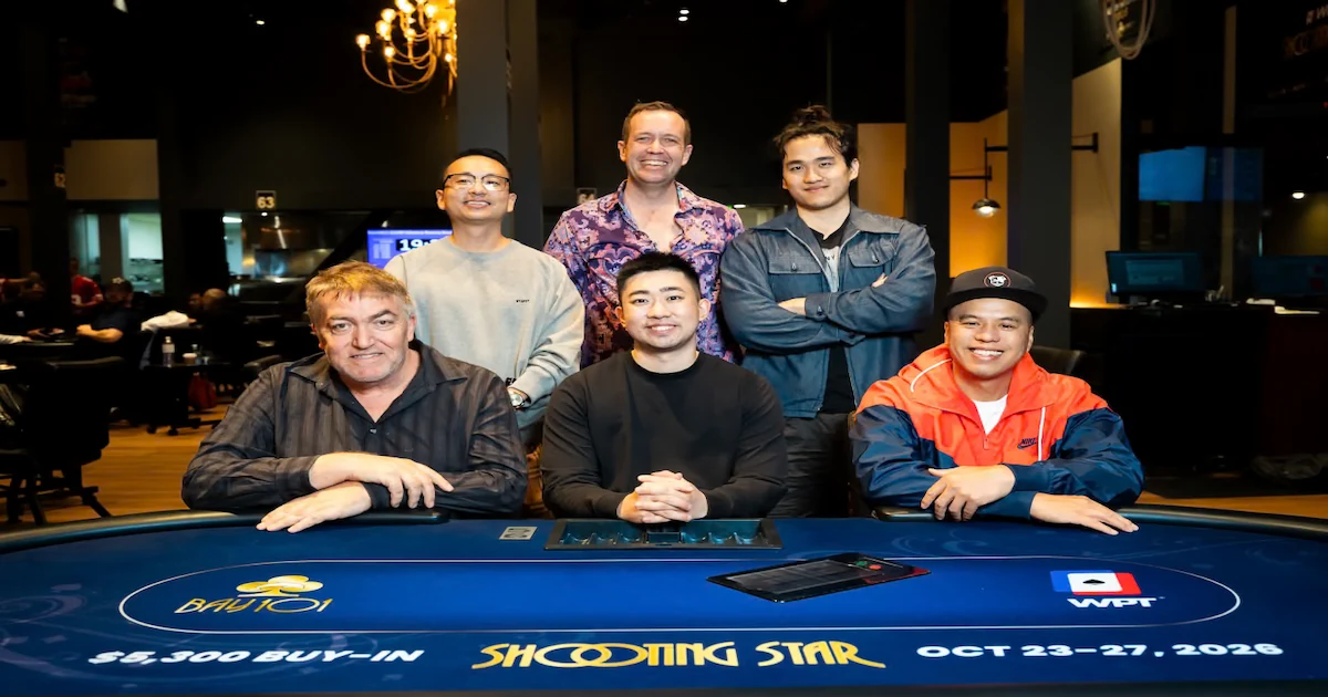 the final table of the 2026 bay 101 wpt